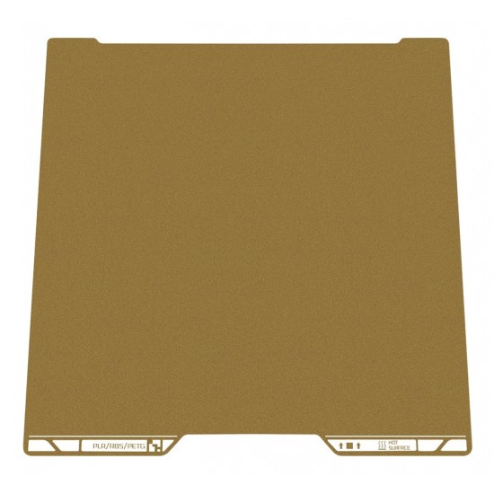 صفحه ساخت دوطرفه PEI بافت دار Bambu Lab 355x346.5mm