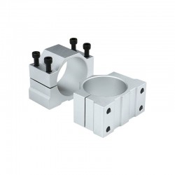 براکت آلومینیومی نگهدارنده اسپیندل قطر 52 میلی متر براکت آلومینیومی نگهدارنده اسپیندل قطر 52 میلی متر