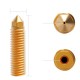 نازل برنجی 1.0mm مناسب خانواده Artillery SW-X3 SW-X4