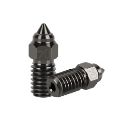نازل High Speed اکسترودر فولادی سخت قطر 0.4mm کریلیتی مناسب فیلامنت 1.75