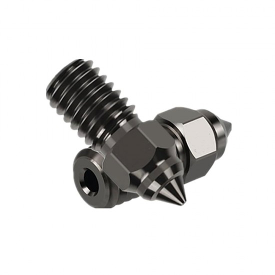 نازل High Speed اکسترودر فولادی سخت قطر 0.4mm کریلیتی مناسب فیلامنت 1.75