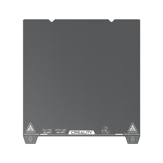 Cold Printing Build Plate Creality اندازه ۳۱۵×۳۱۰ میلی‌متر بدون استیکر مغناطیسی