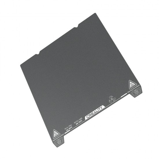 Cold Printing Build Plate Creality اندازه ۳۱۵×۳۱۰ میلی‌متر بدون استیکر مغناطیسی