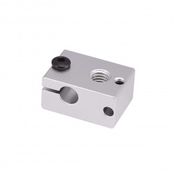 محفظه آلومینیومی E3D V6 مناسب ترمیستور میله ای محفظه آلومینیومی E3D V6 مناسب ترمیستور میله ای