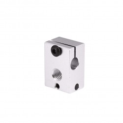 محفظه آلومینیومی E3D V6 مناسب ترمیستور میله ای محفظه آلومینیومی E3D V6 مناسب ترمیستور میله ای