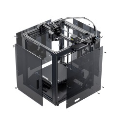 ست کامل فریم بدنه مخصوص پرینتر سه بعدی Creality Ender 5 S1 ست کامل فریم بدنه مخصوص پرینتر سه بعدی Creality Ender 5 S1