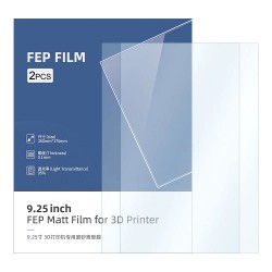 فیلم FEP سایز 9.25 اینچی برند انی کیوبیک FEP Matt Film 9.25 inch Anycubic بسته دو تایی فیلم FEP سایز 9.25 اینچی برند انی کیوبیک FEP Matt Film 9.25 inch Anycubic بسته دو تایی