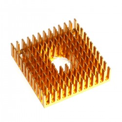 هیت سینک طلایی 40x40x11 میلی متر - HEAT SINK نوع C هیت سینک طلایی 40x40x11 میلی متر - HEAT SINK نوع C