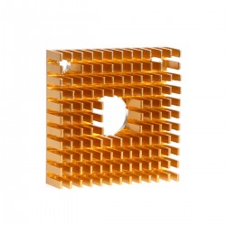 هیت سینک طلایی 40x40x11 میلی متر - HEAT SINK نوع C هیت سینک طلایی 40x40x11 میلی متر - HEAT SINK نوع C