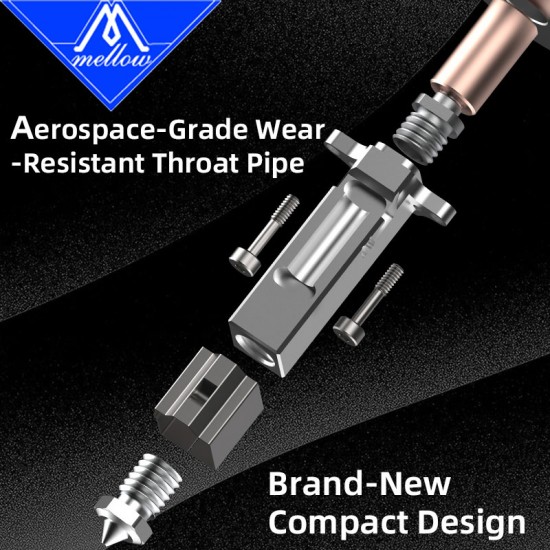 هات اند ملو Mellow HeatCore 4 UHF Lite الپس هاتاند جریان فوق بالا بلوک حرارتی پرسرعت