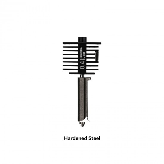 Hotend با نازل استیل سخت شده 0.4mm شرکت Bambu Lab خانواده A1