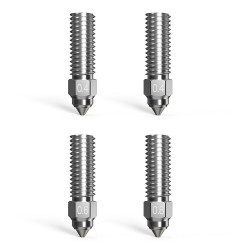 ست 4 عددی نازل جریان بالا اصلی کریلیتی از دو جنس آلیاژ مس و استیل سخت شده مناسب فیلامنت 1.75 ست 4 عددی نازل جریان بالا اصلی کریلیتی از دو جنس آلیاژ مس و استیل سخت شده مناسب فیلامنت 1.75