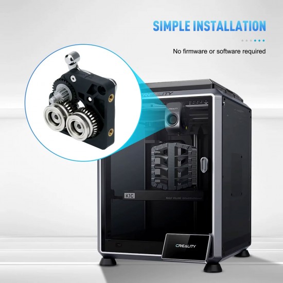 چرخ‌دنده Drive فولادی نیکل‌پلیت مناسب Ender-3 V3 و سری K1