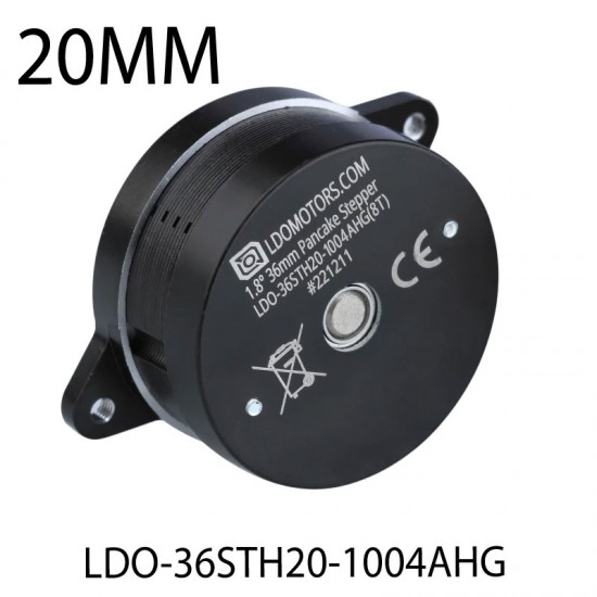 استپر موتور ال دی او LDO 36STH20 1004AHG موتور نما ۱۴ ۲۰ میلی متری ۸ دندانه اکسترودر شرپا مینی