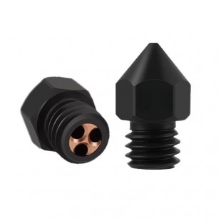 نازل اکسترودر CHT فولادی سخت 0.4mm فیلامنت 1.75 میلیمتری