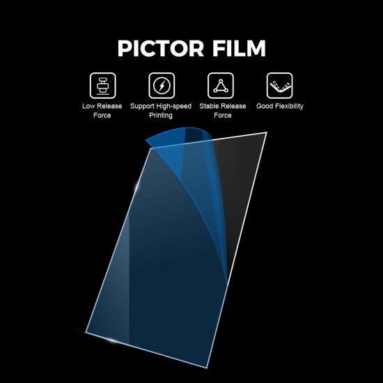 فیلم Pictor Film-High Speed اصلی Creality سایز 290X200mm