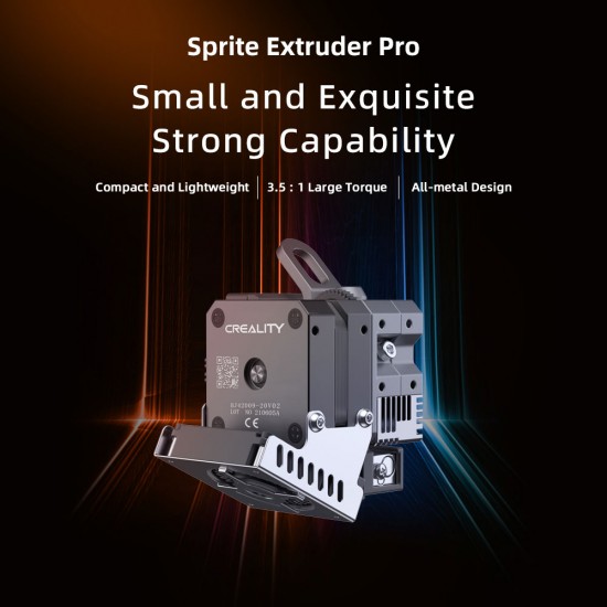 اکسترودر دایرکت Sprite Extruder Pro نسخه اصلی و دما بالا (300درجه) و تمام فلزی
