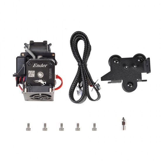 کیت کامل اکسترودر دایرکت Sprite Extruder Pro نسخه اصلی و دما بالا (300درجه) و تمام فلزی با براکت و کابل فلت
