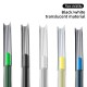لوله تفلون ستاره ای ژاپنی مدل PTFE Tube 4mm لوله تفلون ستاره ای ژاپنی PTFE قطر ۴ میلی متر لوله انتقال فیلامنت الترا روان سیستم بامبولب ams