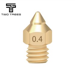 نازل برنجی 0.4 میلی متر TTS فیلامنت 1.75 میلیمتری