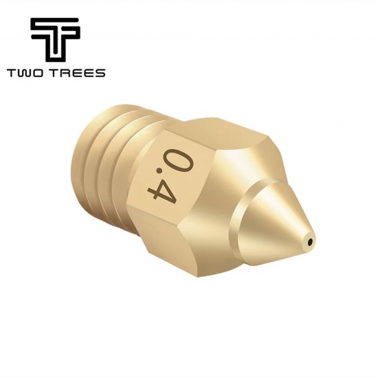 نازل برنجی 0.4 میلی متر TTS فیلامنت 1.75 میلیمتری