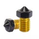 نازل تفلون‌کاری‌شده برنجی 0.4mm برای هات‌اند E3D V6