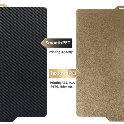 صفحه چاپ PEI و PET سایز 235x235 میلی متر صفحه چاپ PEI و PET سایز 235x235 میلی متر
