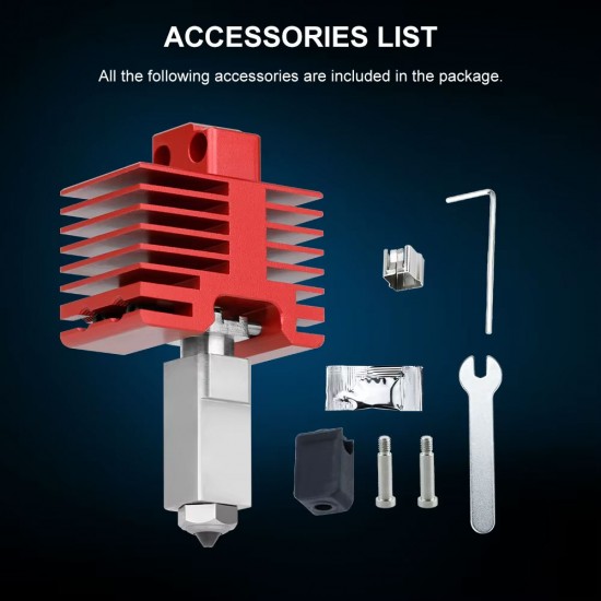 هات اند ارتقایافته TZ4.0 با نازل یکپارچه فولاد سخت مخصوص پرینترهای بامبولب سری X1 و P1