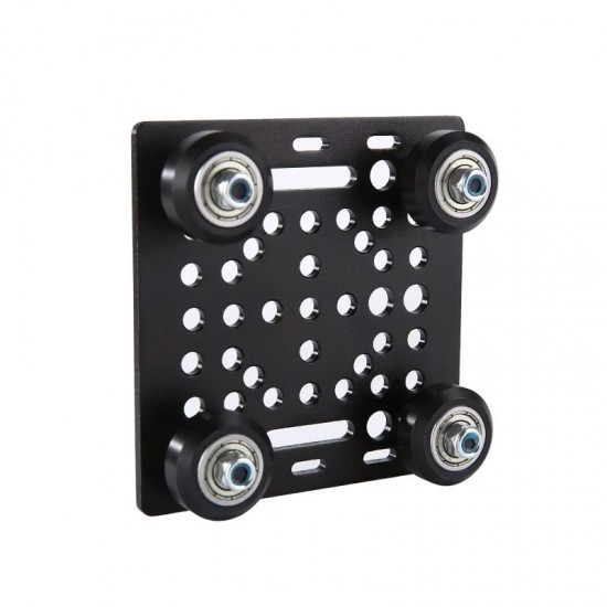 صفحه گنتری مکانیسم چرخ و پروفیل مخصوص پروفیل 20 در 20 و 20 در 40 V-Slot Gantry Kit چهار چرخ