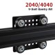صفحه گنتری مکانیسم چرخ و پروفیل مخصوص پروفیل 20 در 20 و 20 در 40 V-Slot Gantry Kit چهار چرخ