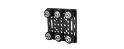 صفحه گنتری مکانیسم چرخ و پروفیل مخصوص پروفیل 20 در 20 و 20 در 40 V-Slot Gantry Kit شش چرخ