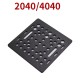 صفحه گنتری مکانیسم چرخ و پروفیل مخصوص پروفیل 20 در 20 و 20 در 40 V-Slot Gantry Kit چهار چرخ