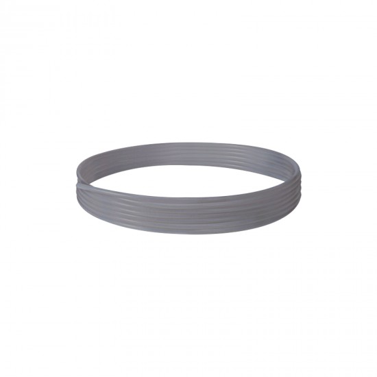 لوله تفلون شفاف خاکستری مدل PTFE Tube 2.5x4mm لوله تفلون شفاف خاکستری PTFE tube ابعاد ۲.۵ در ۴ میلی متر لوله انتقال فیلامنت روان سیستم بامبولب ams