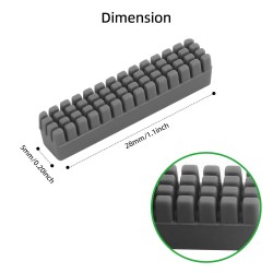 برس سیلیکونی پاک‌کننده نازل مناسب A1 mini بامبولب