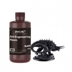 رزین سخت مهندسی ABS رنگ سیاه جمقه JamgHe Art Engineering 