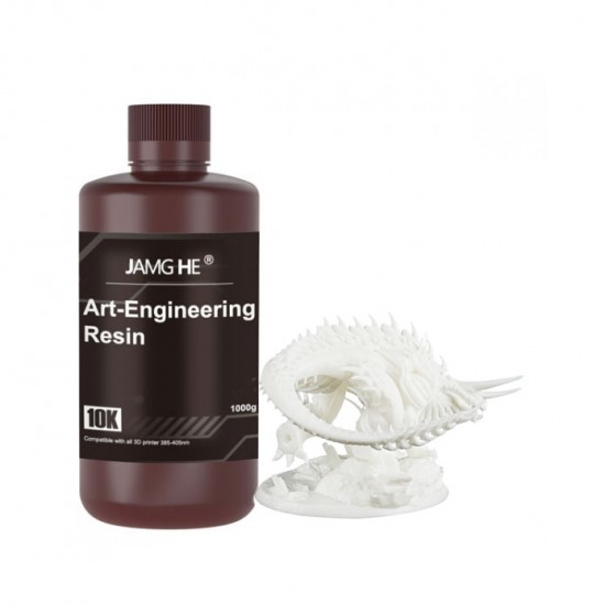 رزین سخت مهندسی ABS رنگ سفید جمقه JamgHe Art Engineering 