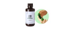 رزین CO1 ریخته گری دقیق دندان رزیون رنگ سبز شفاف Resione C01 Transparent Green Dental Castable Resin