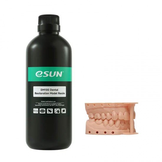 رزین مدلسازی ترمیم دندان رنگ زرد روشن برند ایسان Esun DM100 Dental Restoration Model Resin