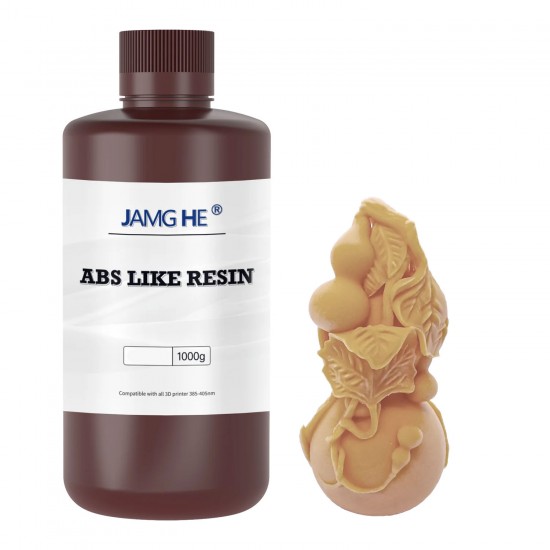 رزین سخت ABS رنگ قهوه ای روشن جمقه JamgHe ABS Like Resin ABS-09DP