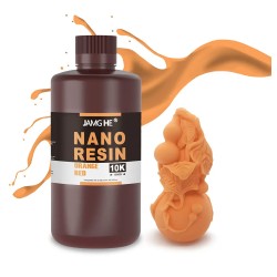 رزین قالبگیری نانو رنگ نارنجی جمقه JamgHe NANO Rubber Mold Resin RY-90 رزین قالبگیری نانو رنگ نارنجی جمقه JamgHe NANO Rubber Mold Resin RY-90