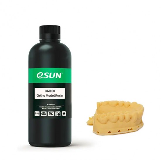 رزین ارتودنسی دندانسازی رنگ زرد برند ایسان Esun OM100 Ortho Model Resin