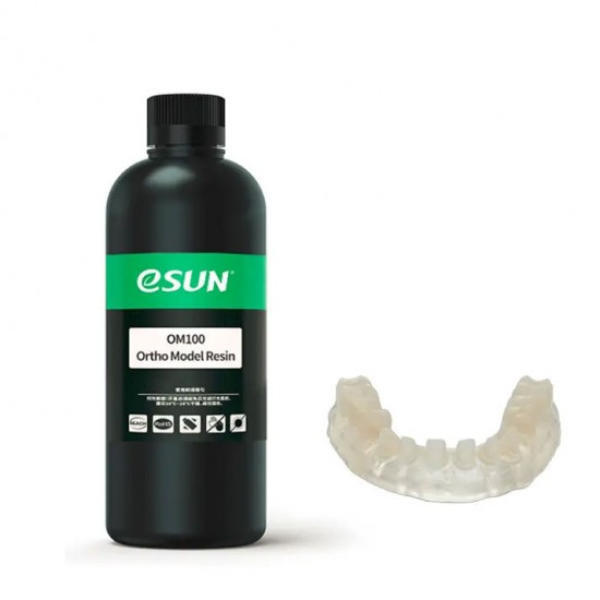 رزین ارتودنسی دندانسازی شفاف برند ایسان Esun OM100 Ortho Model Resin