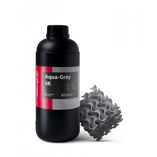 رزین استاندارد آکوا 4K رنگ خاکستری فروزن Phrozen Aqua 4K Resin