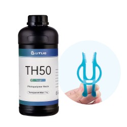 رزین TH50 نایلون رزیون رنگ آبی شفاف Resione LITLIQ TH50 Nylon-like Resin رزین TH50 نایلون رزیون رنگ آبی شفاف Resione LITLIQ TH50 Nylon-like Resin