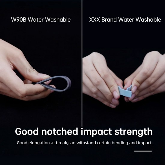رزین W90B قابل شستشو با آب رزیون رنگ خاکستری Resione W90B Water Washable Resin