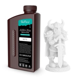 رزین ABS رنگ سفید سانلو SUNLU LCD ABS-Like Resin رزین ABS رنگ سفید سانلو SUNLU LCD ABS-Like Resin