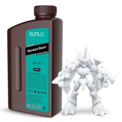 رزین استاندارد رنگ سفید سانلو SUNLU LCD Standard Resin رزین استاندارد رنگ سفید سانلو SUNLU LCD Standard Resin