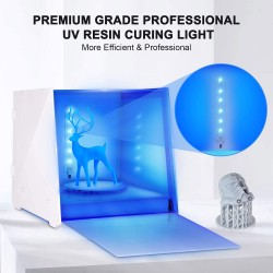 دستگاه پخت قطعات رزینی کیورینگ باکس سانلو SUNLU UV Resin Curing Box دستگاه پخت قطعات رزینی کیورینگ باکس سانلو SUNLU UV Resin Curing Box
