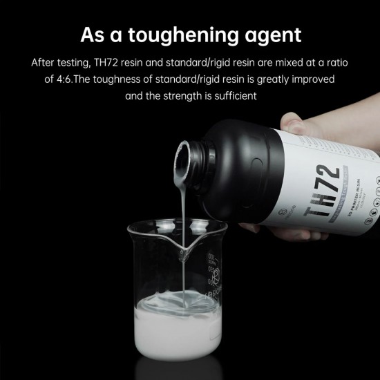 رزین TH72 سخت رزیون رنگ خاکستری TH72 Long-lasting Tough Resin