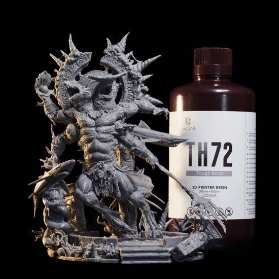 رزین TH72 سخت رزیون رنگ خاکستری TH72 Long-lasting Tough Resin
